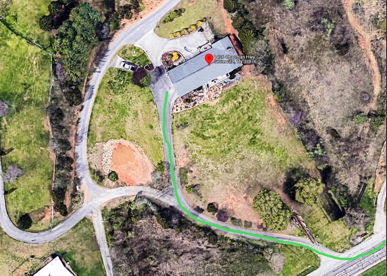 Modern Rustic Countryside Downstairs Guesthouse Sevierville Exterior foto